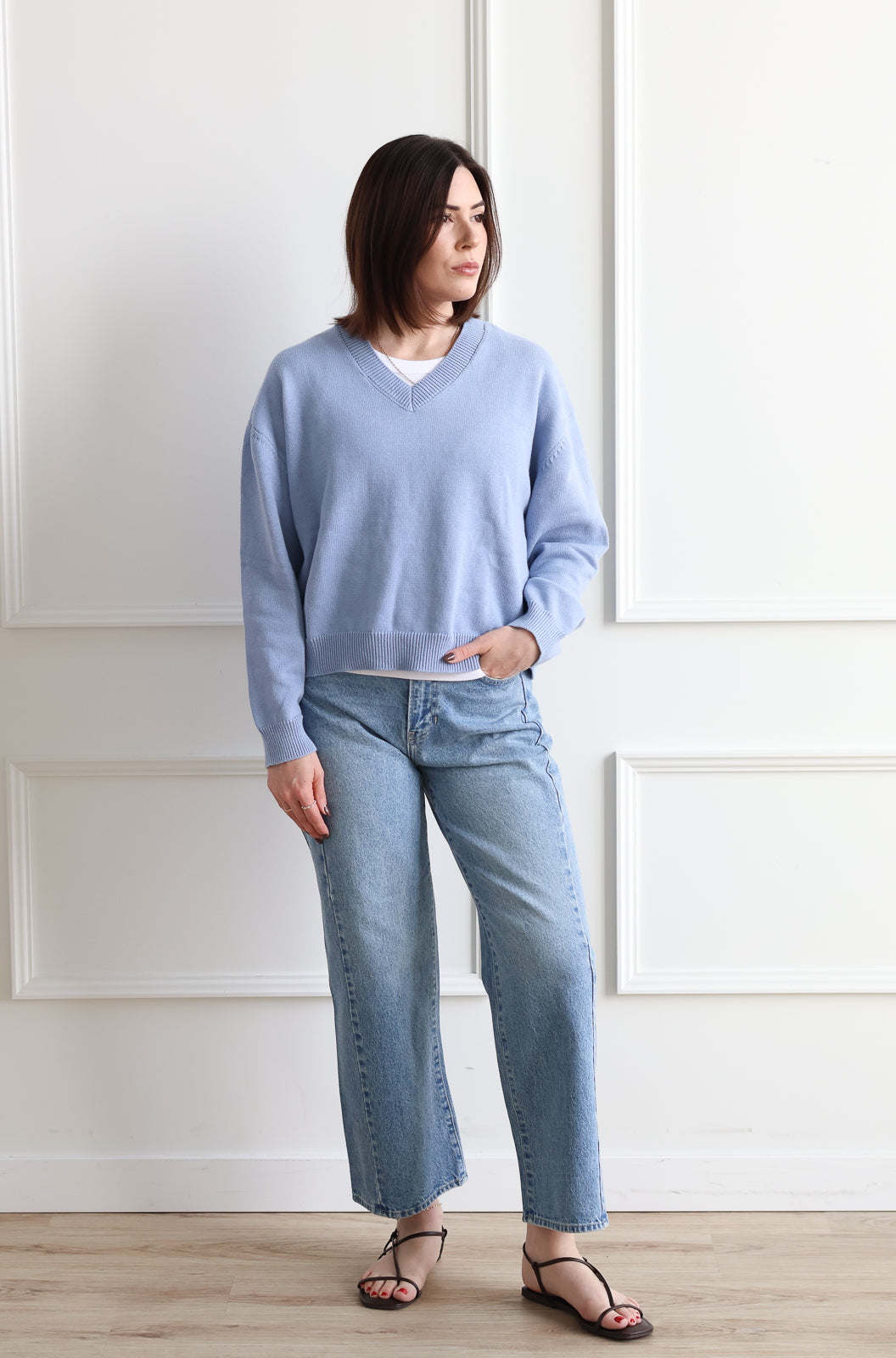 Just Black Denim | Barrel Jean Twist - Blue