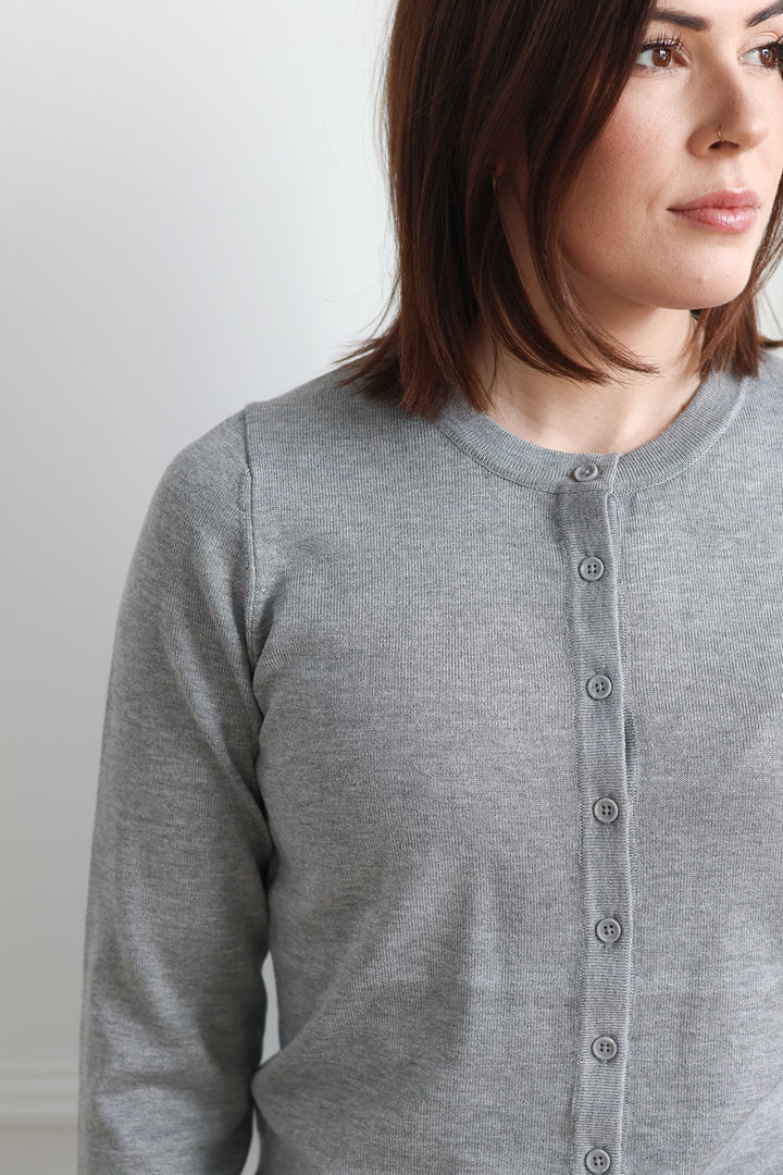 ICHI | Luls Cardigan - Grey