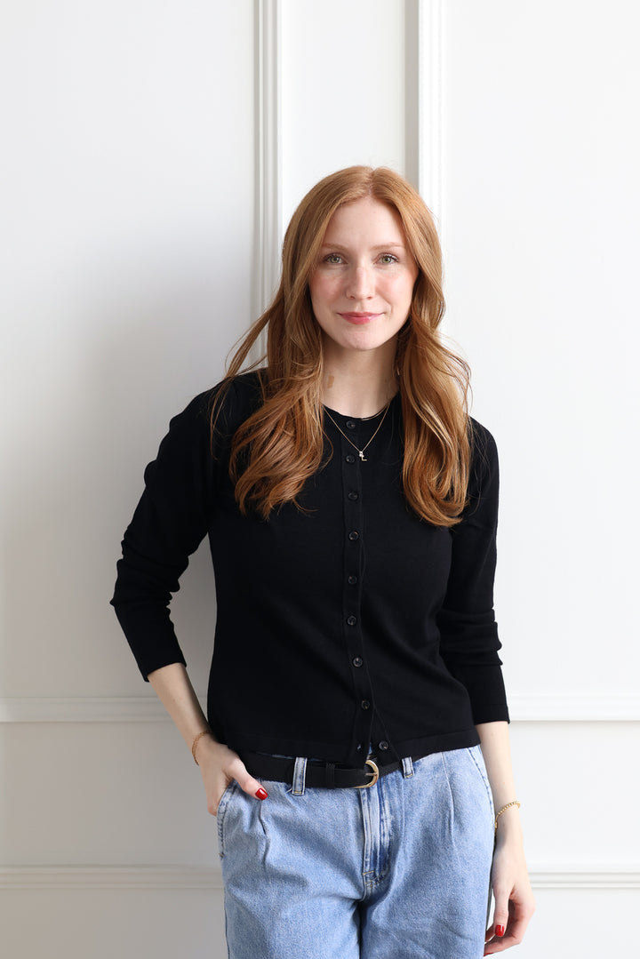 ICHI | Luls Cardigan - Black