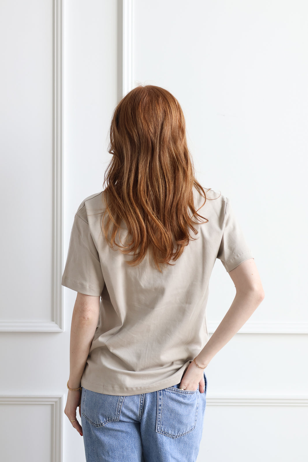 Elevated Boxy Tee - Stone