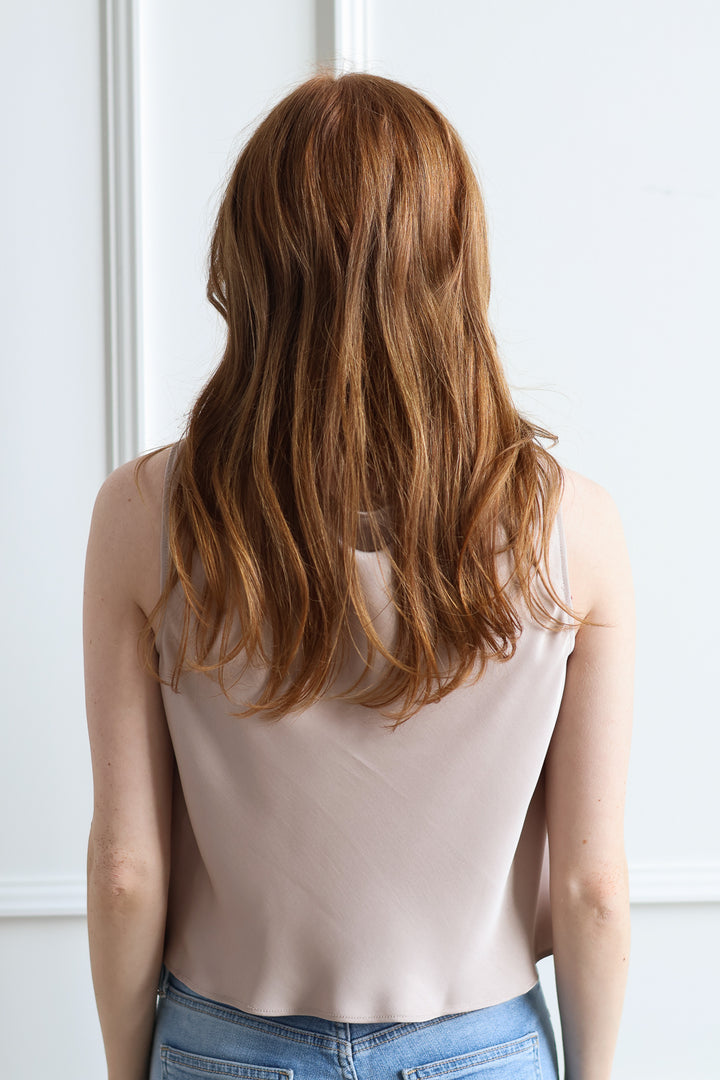 The Denver Blouse - Taupe