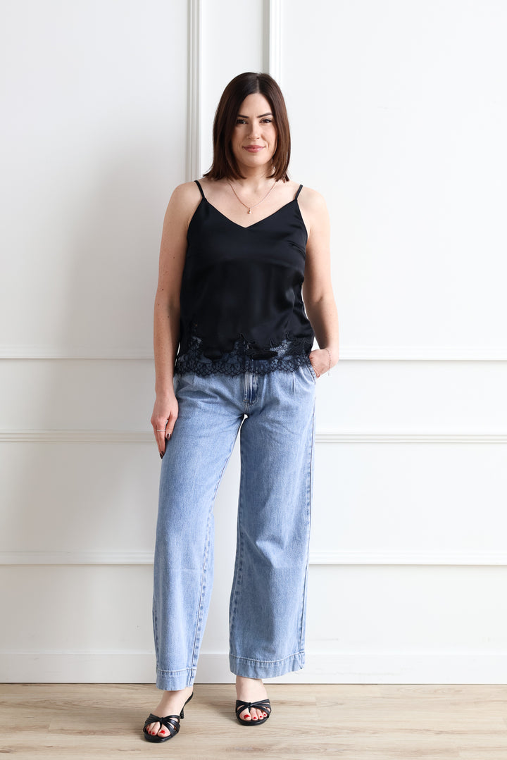 Vero Moda | Ginny Lace Cami - Black