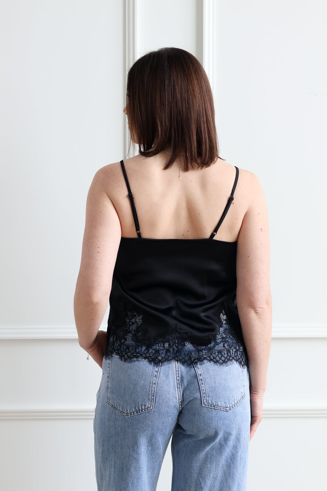 Vero Moda | Ginny Lace Cami - Black