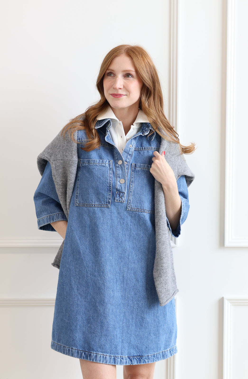 B.Young | Kacila Denim Dress