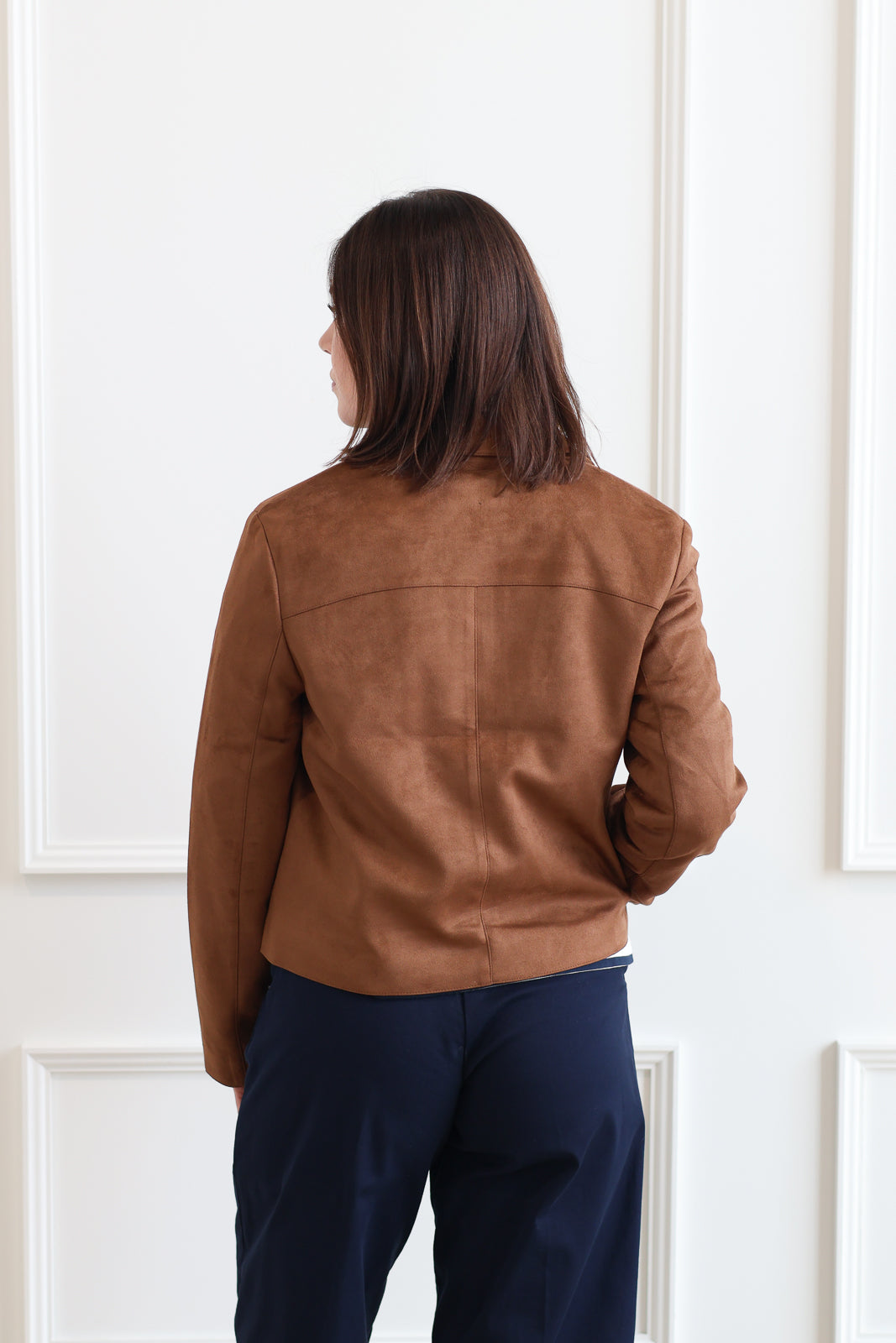 Vero Moda | Jose Kelly Suede Jacket - Cognac