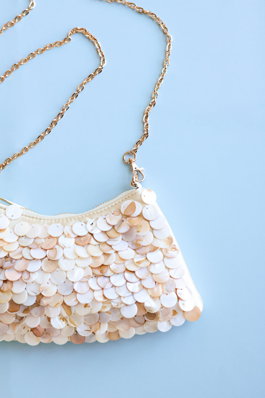 Opalite Shell Mini Bag