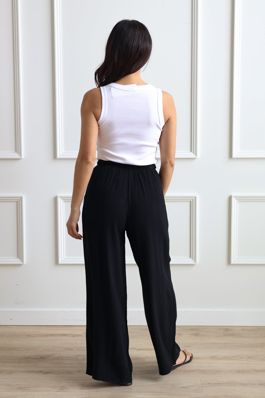 Midnight Linen Pant