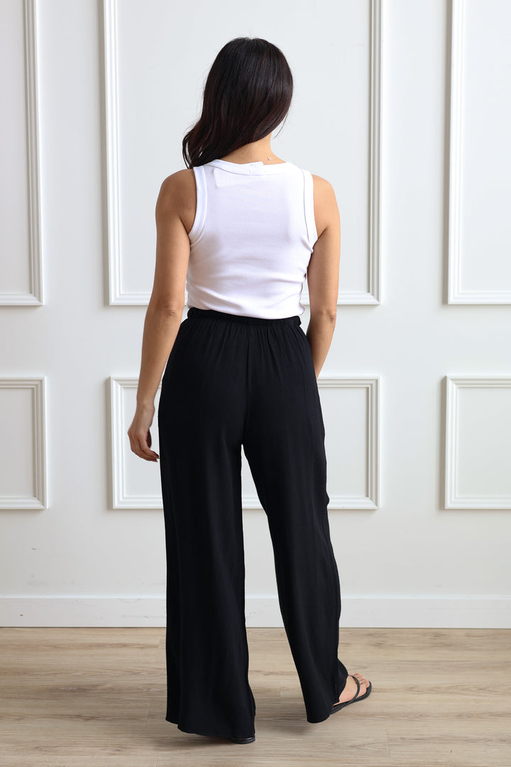 Midnight Linen Pant