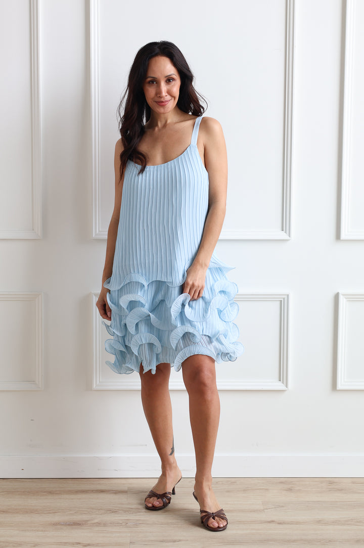 Vero Moda | Cimmie Frill Dress - Skyway