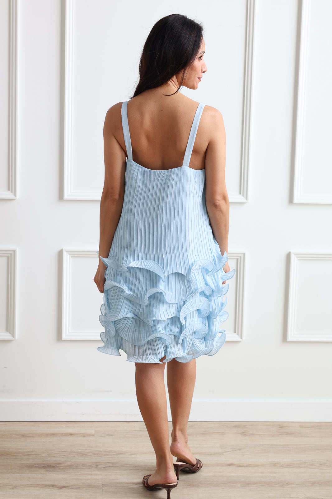 Vero Moda | Cimmie Frill Dress - Skyway