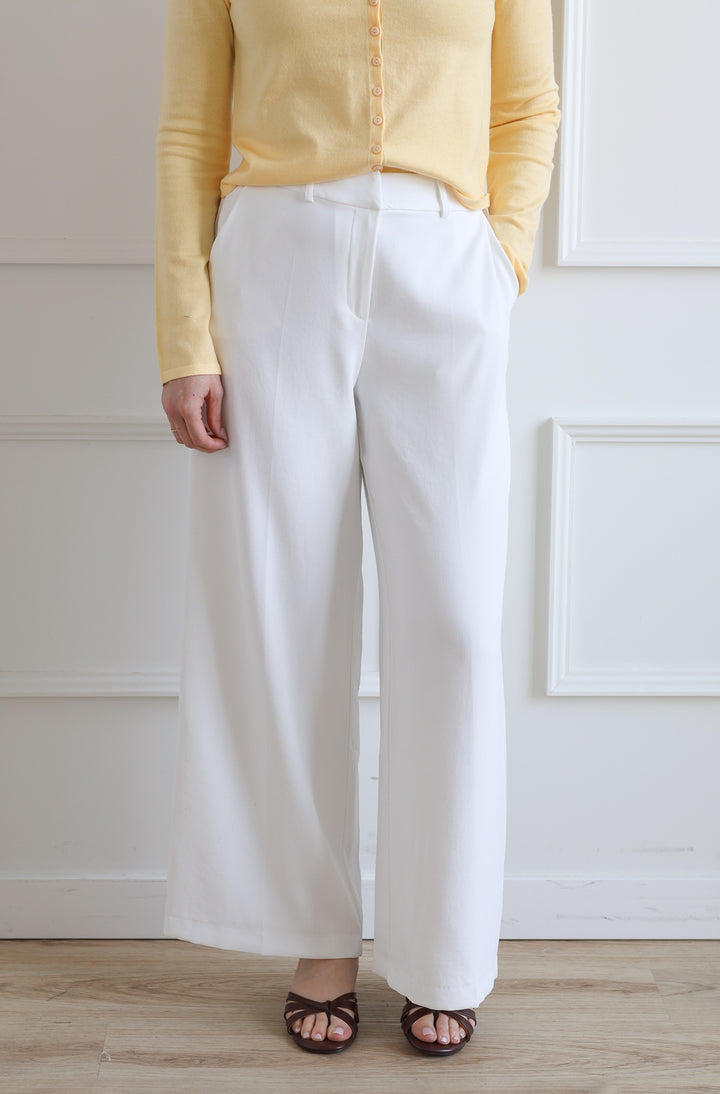 The Briar Trouser - White