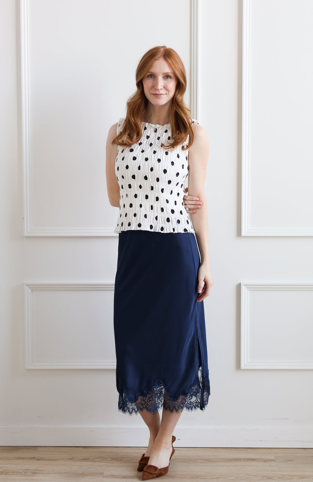 Natalie Ruched Tank Top