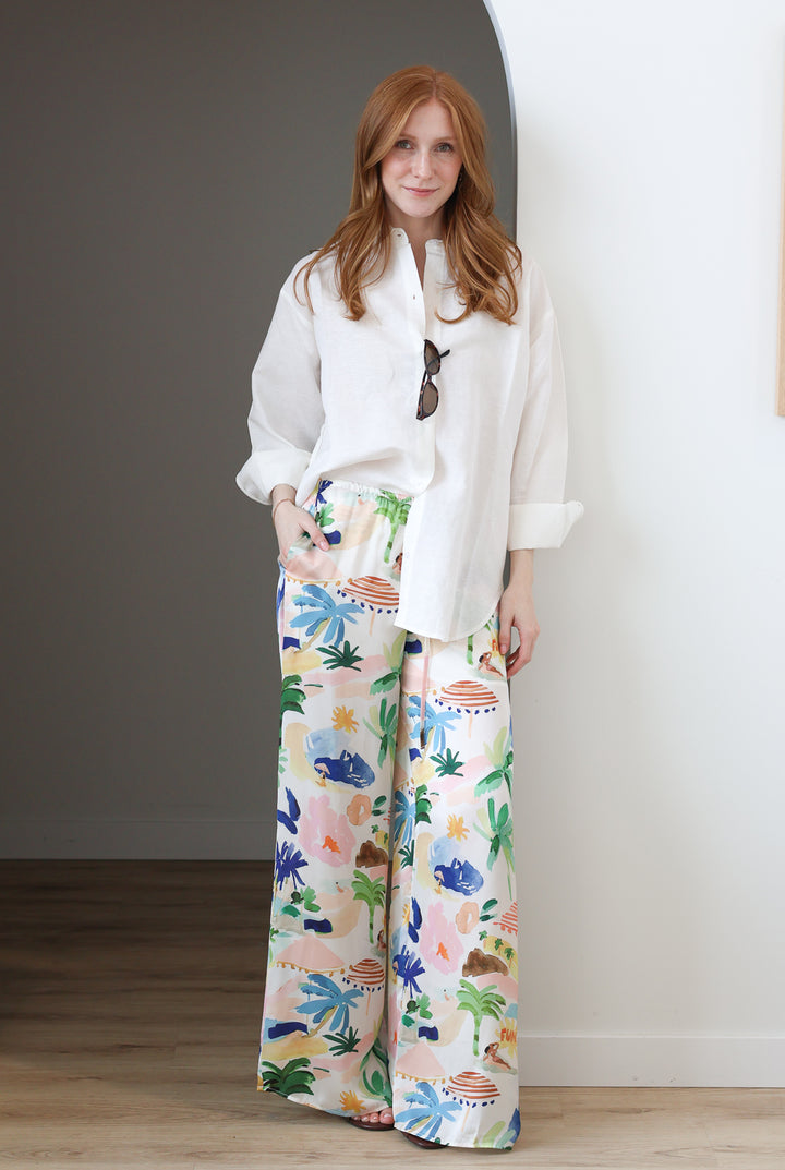 Resort Isle Satin Pant