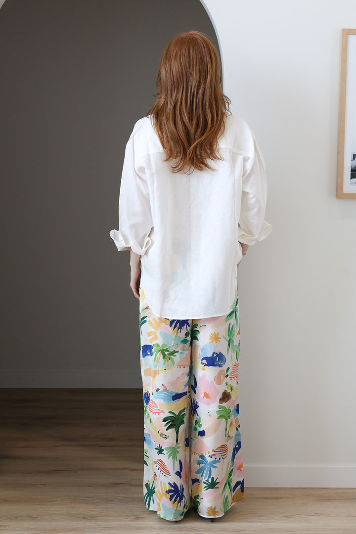 Resort Isle Satin Pant