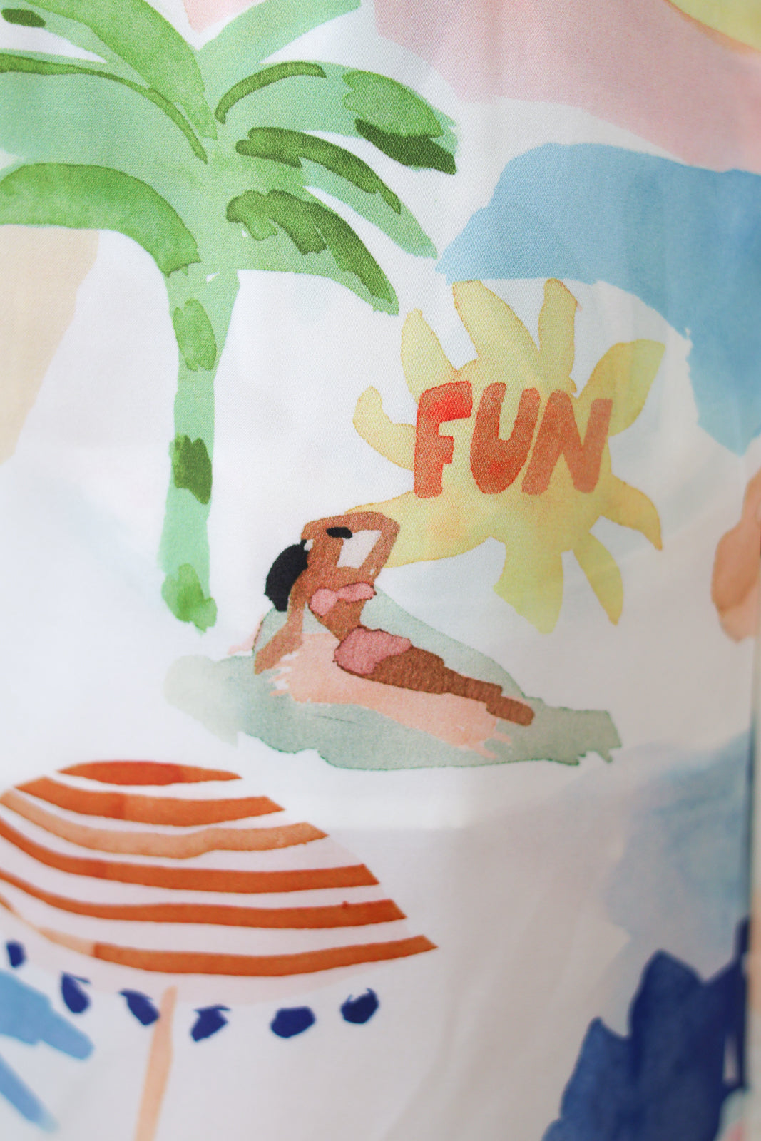 Resort Isle Satin Pant