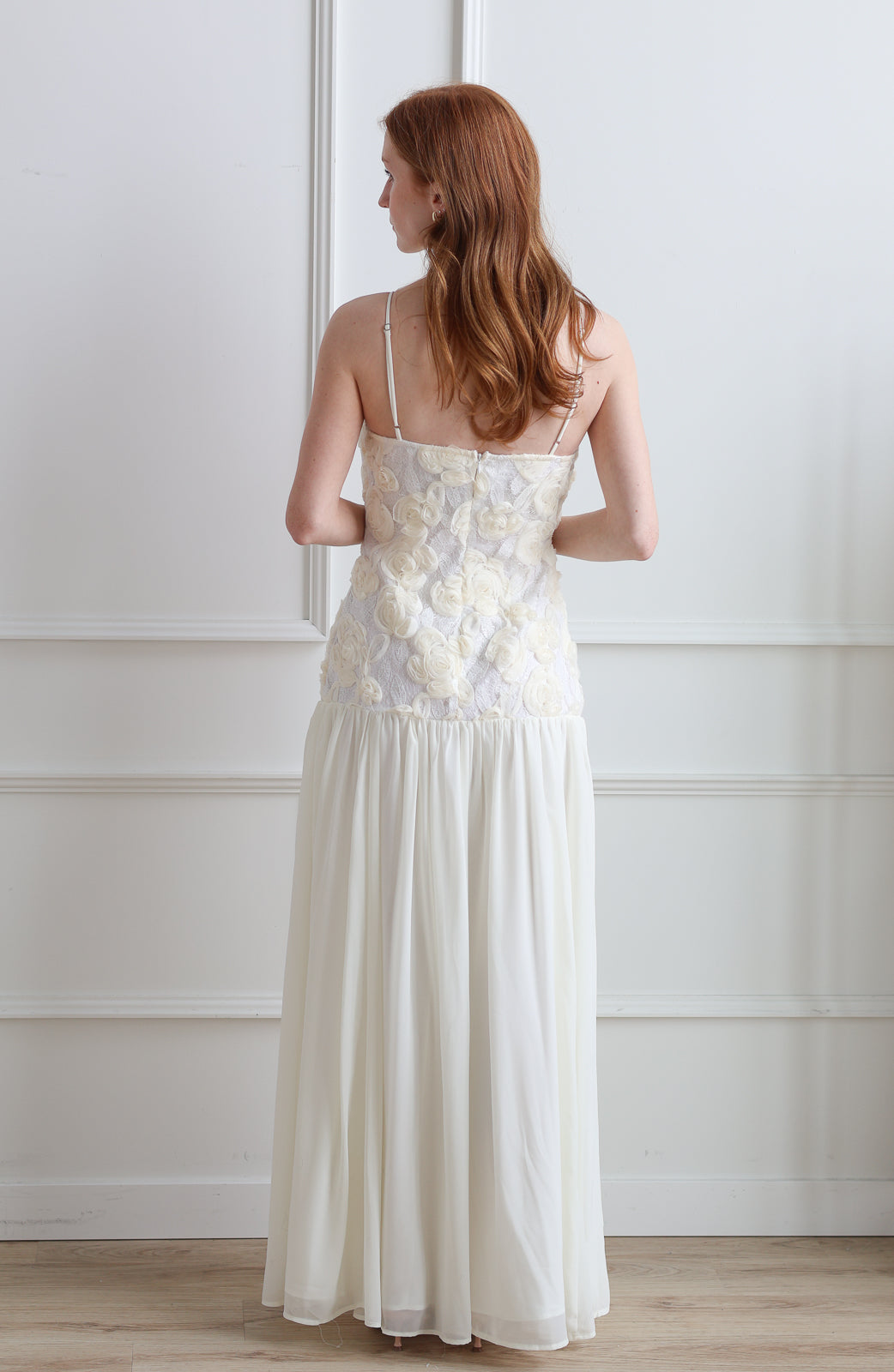 Ivory Rosette Maxi