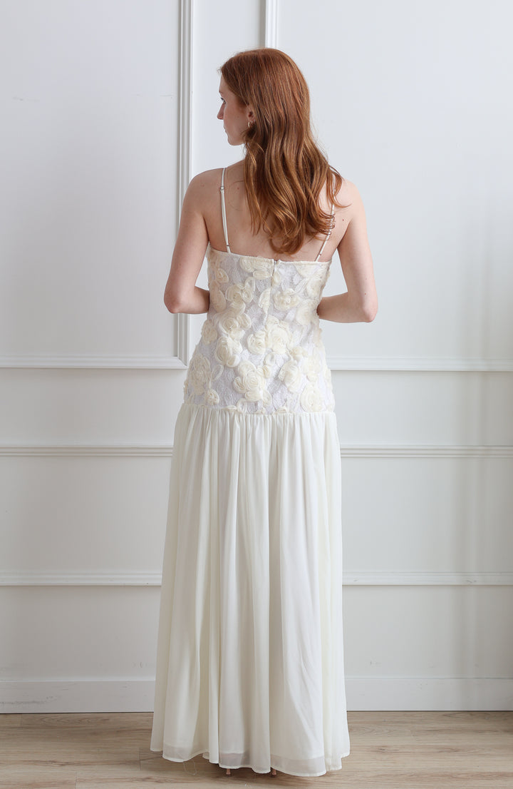 Ivory Rosette Maxi