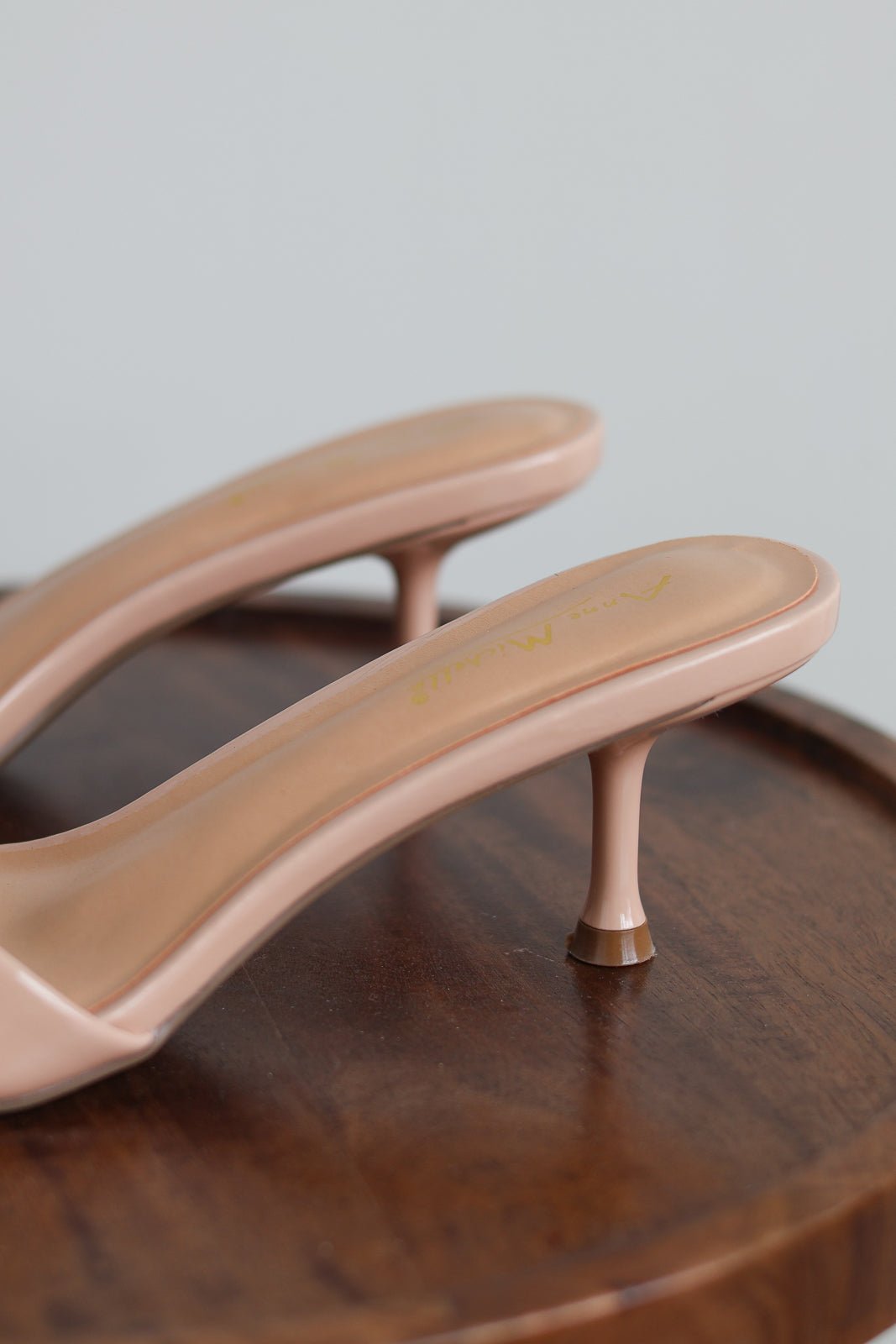 Jazzy Slip On Heel - Beige