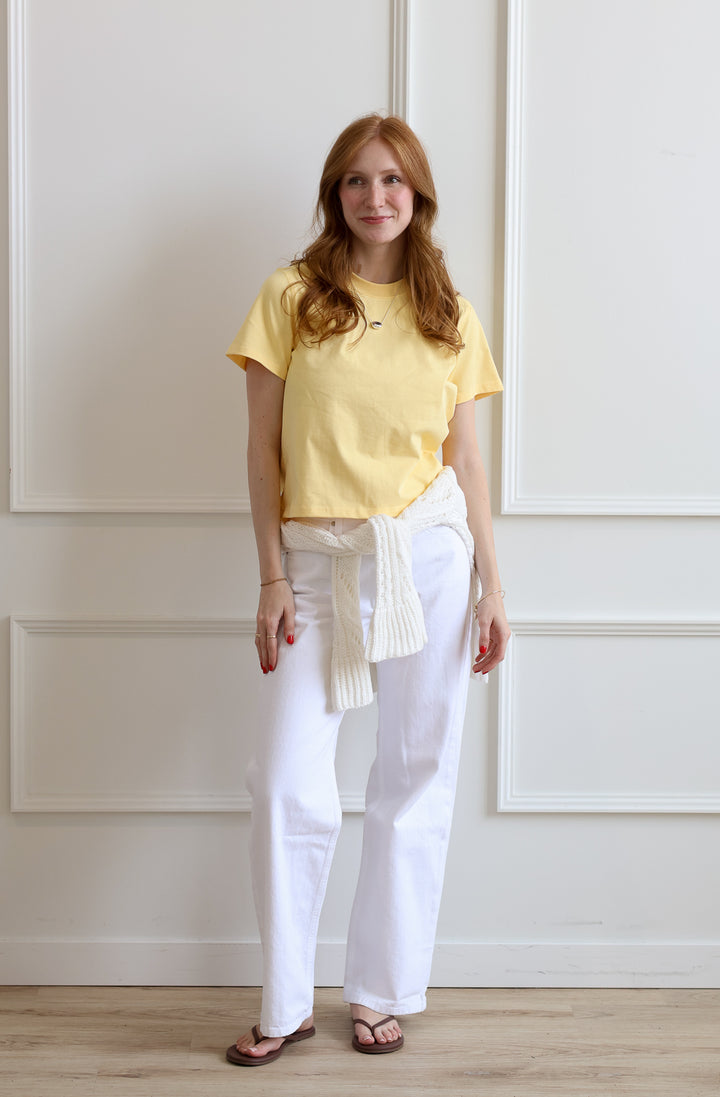 The Lanie Tee - Butter
