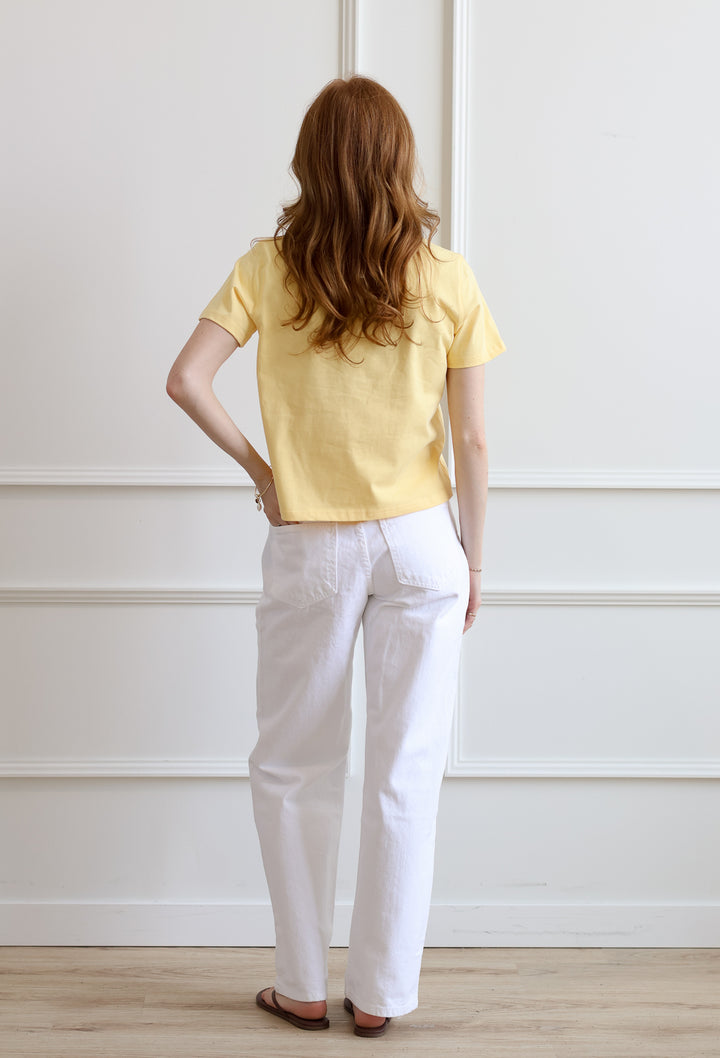 The Lanie Tee - Butter