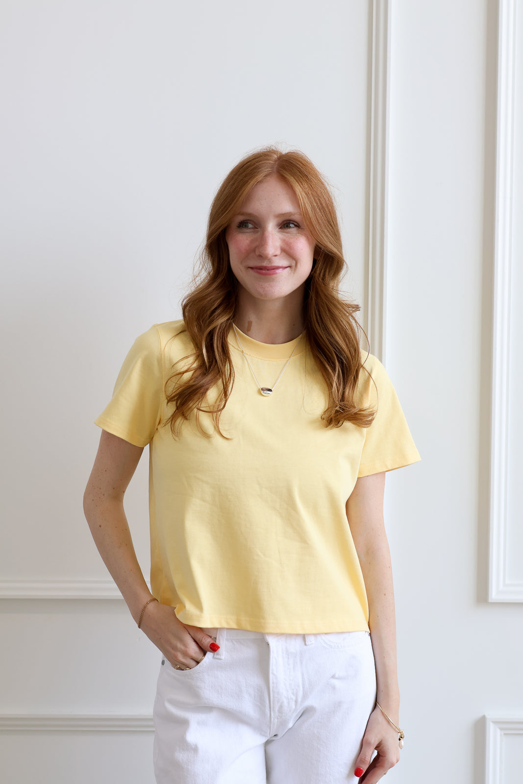 The Lanie Tee - Butter