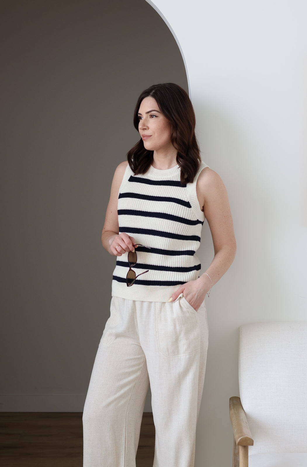 Lynx Coastal Stripe Vest