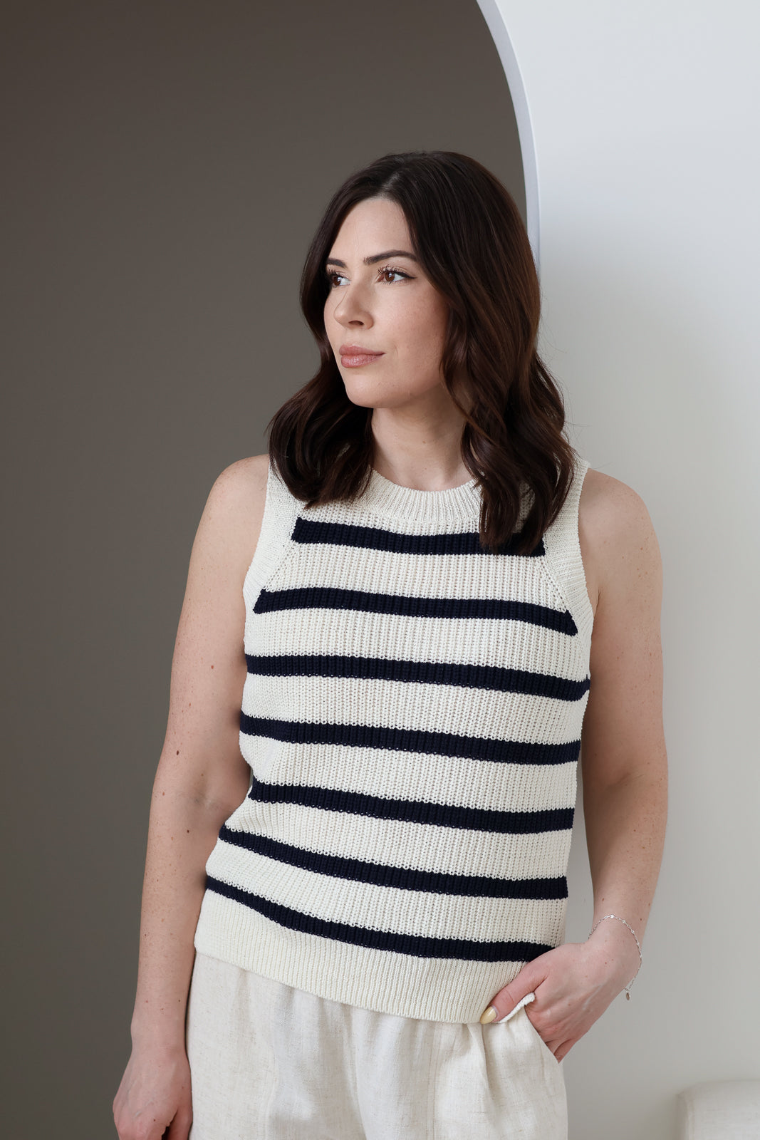 Lynx Coastal Stripe Vest