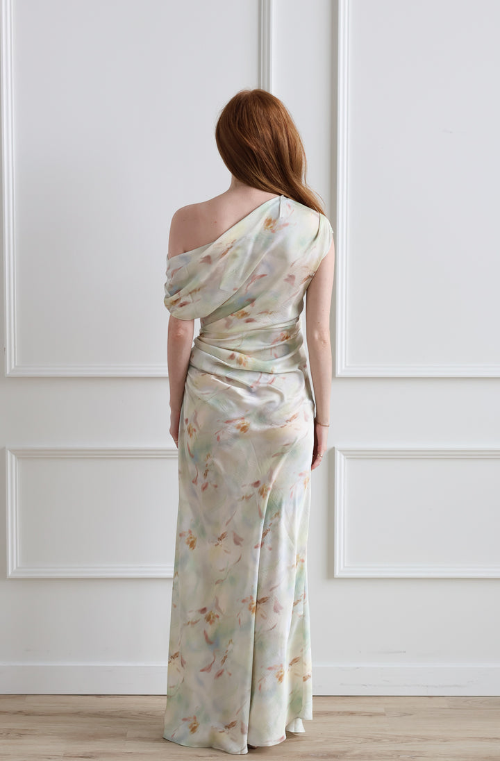 Opal Gathered Maxi