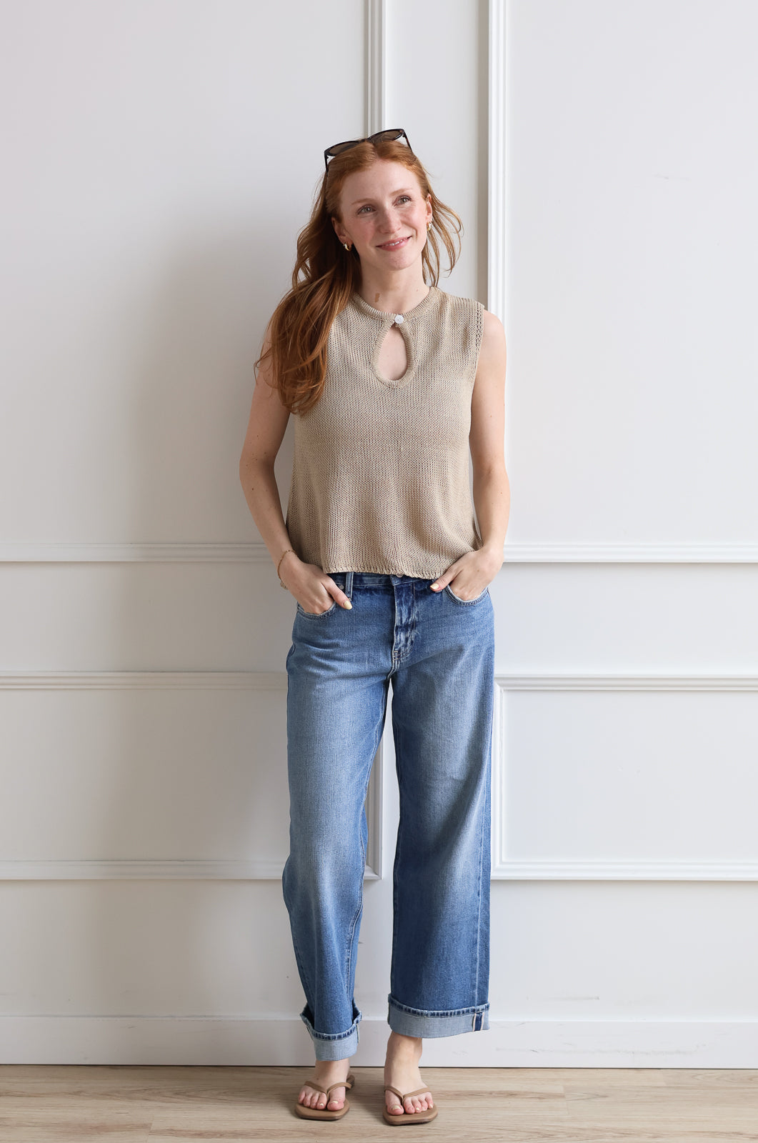 The Molli Key Hole Tank
