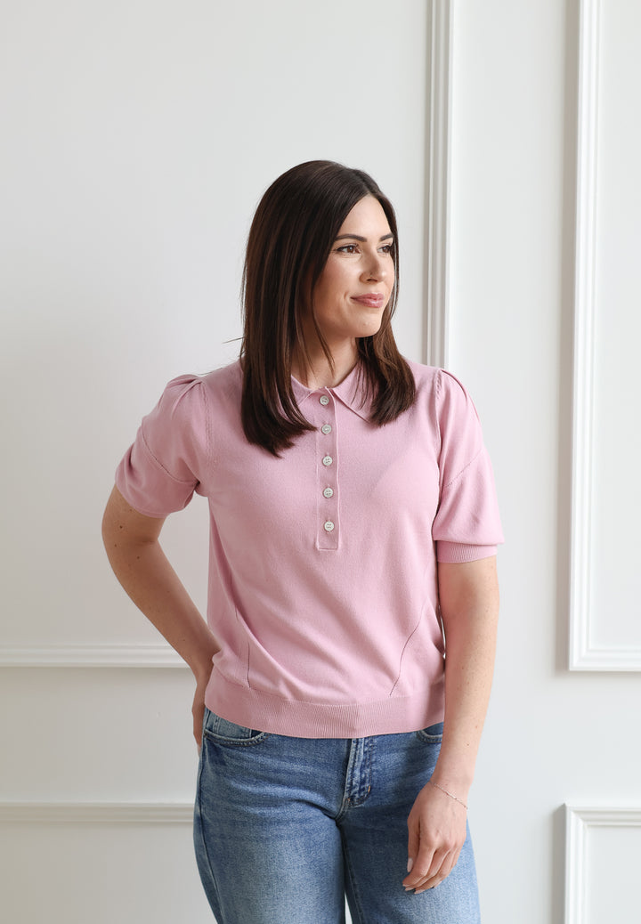 Natalie Polo - Peony Pink