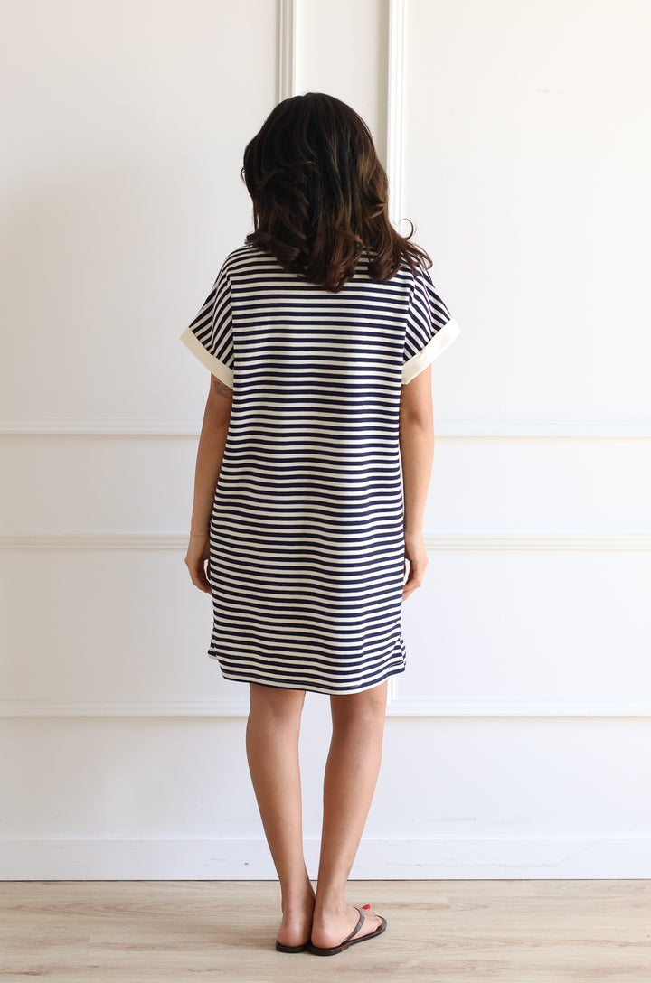 Hamptons Polo Stripe Dress