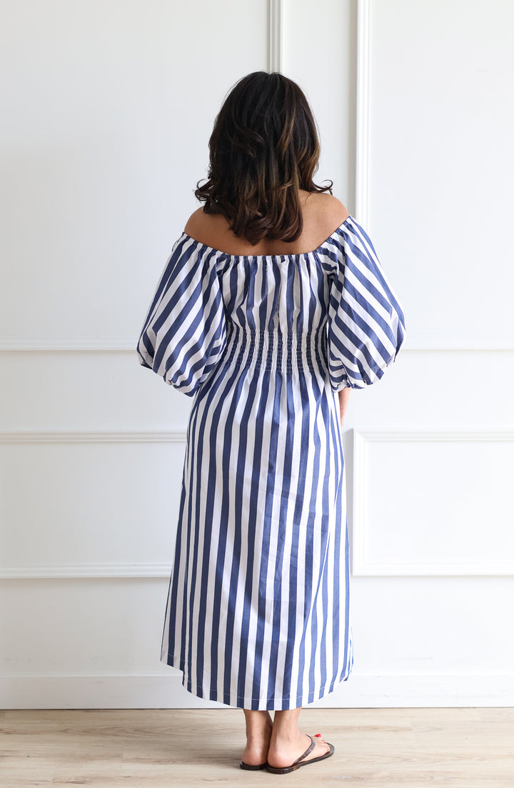 Harbour Stripe Midi