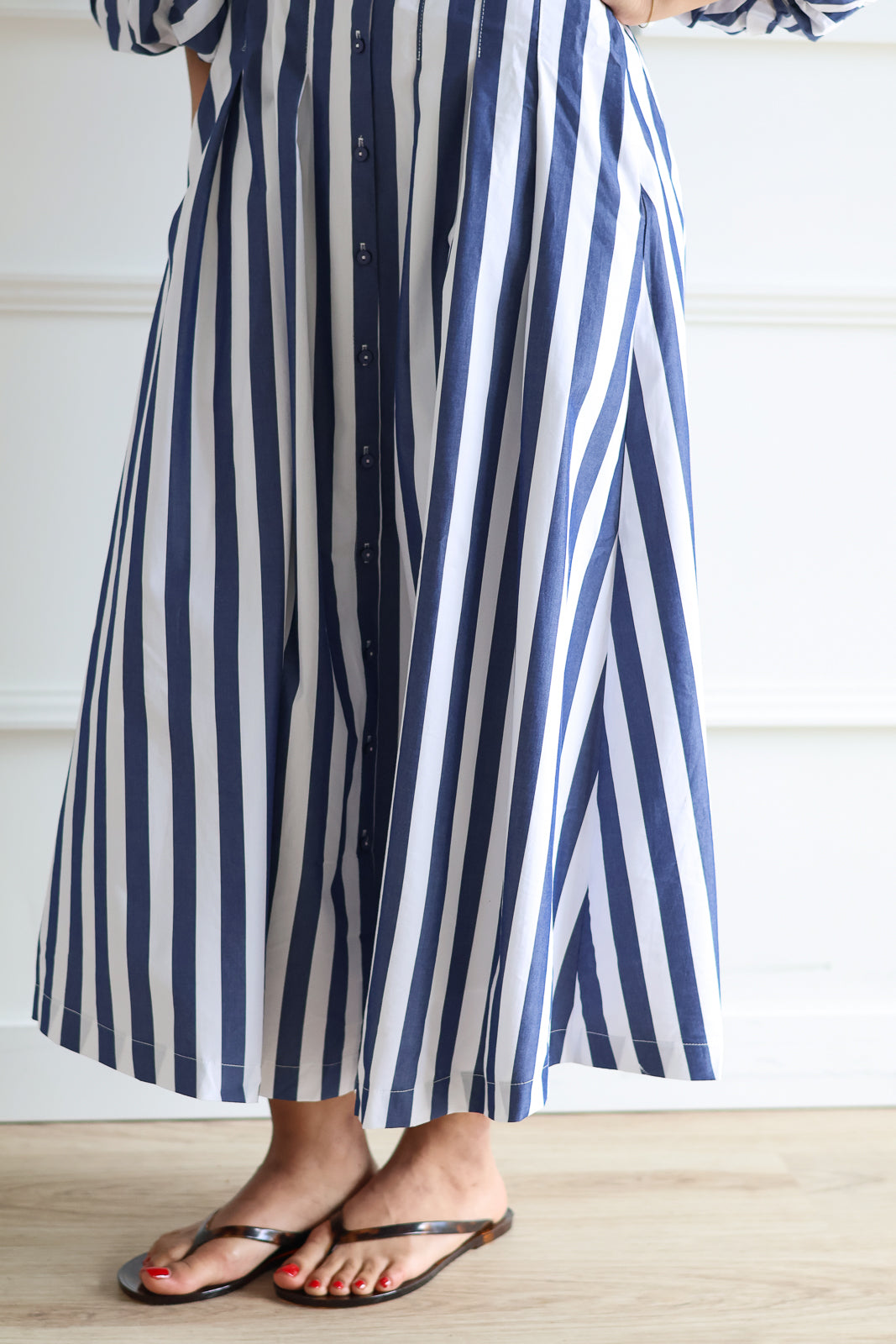 Harbour Stripe Midi