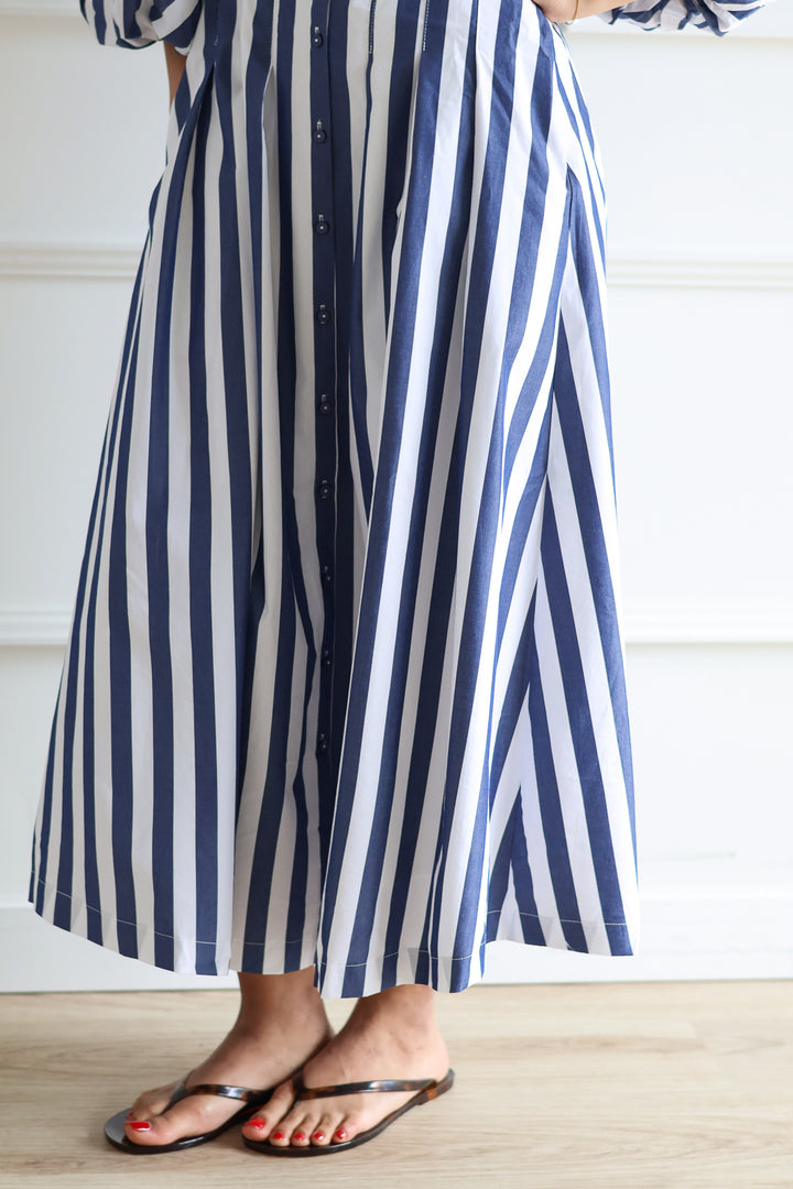 Harbour Stripe Midi