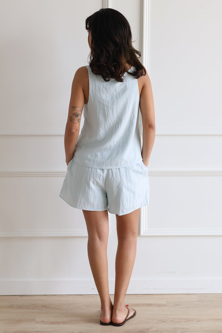 The Piper Tank - Blue