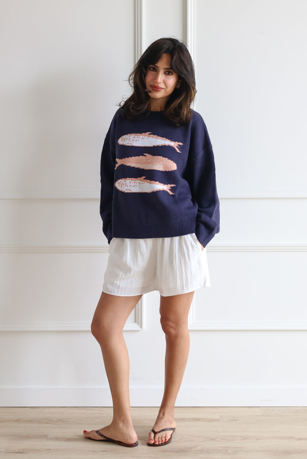 The Sardine Knit - Navy