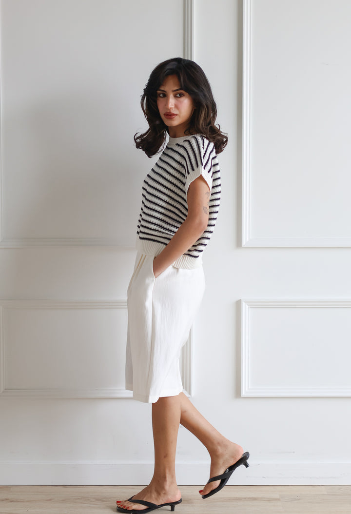 Cove Crochet Stripe Tank