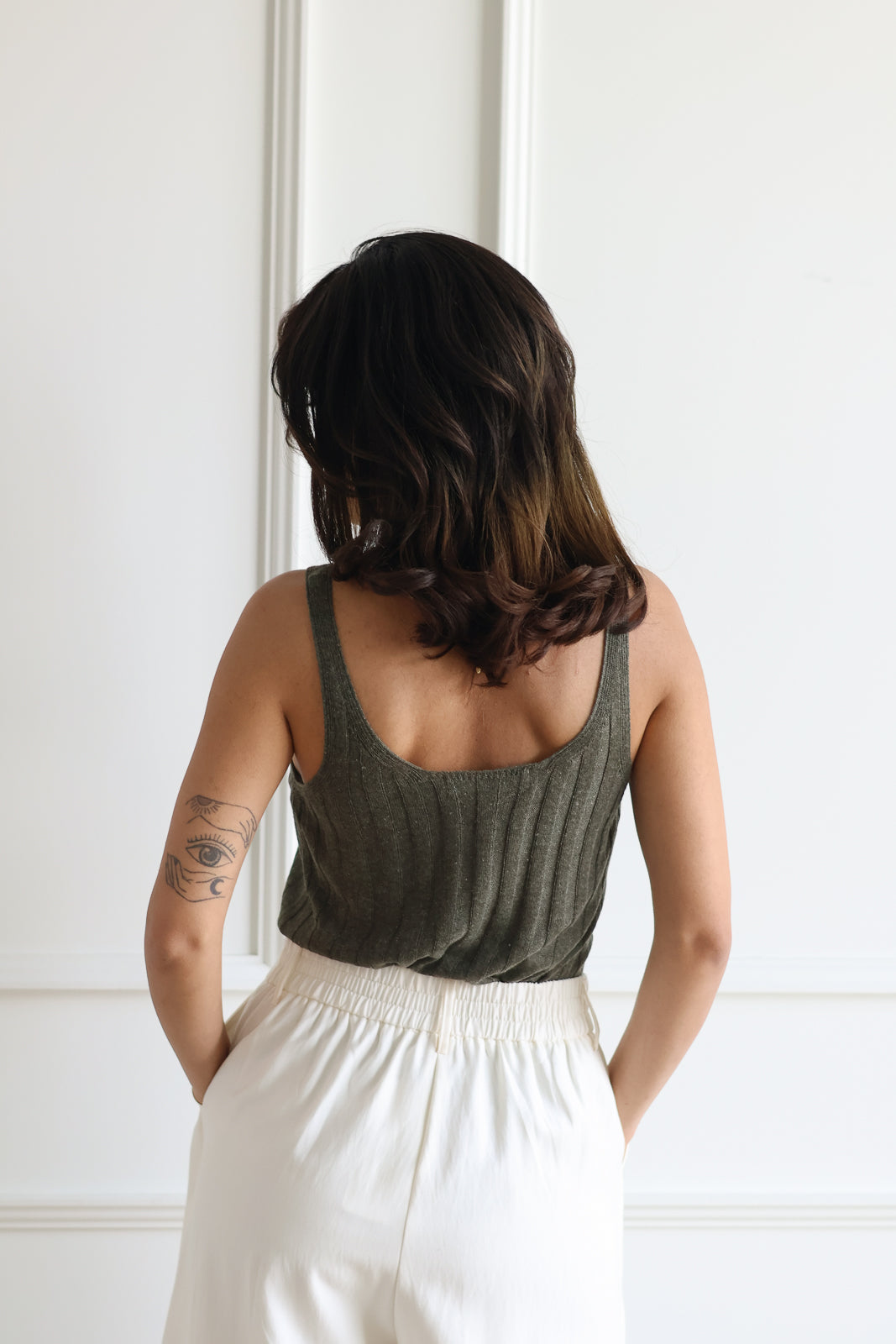 Vero Moda | Lula Linen Tank - Kalamata