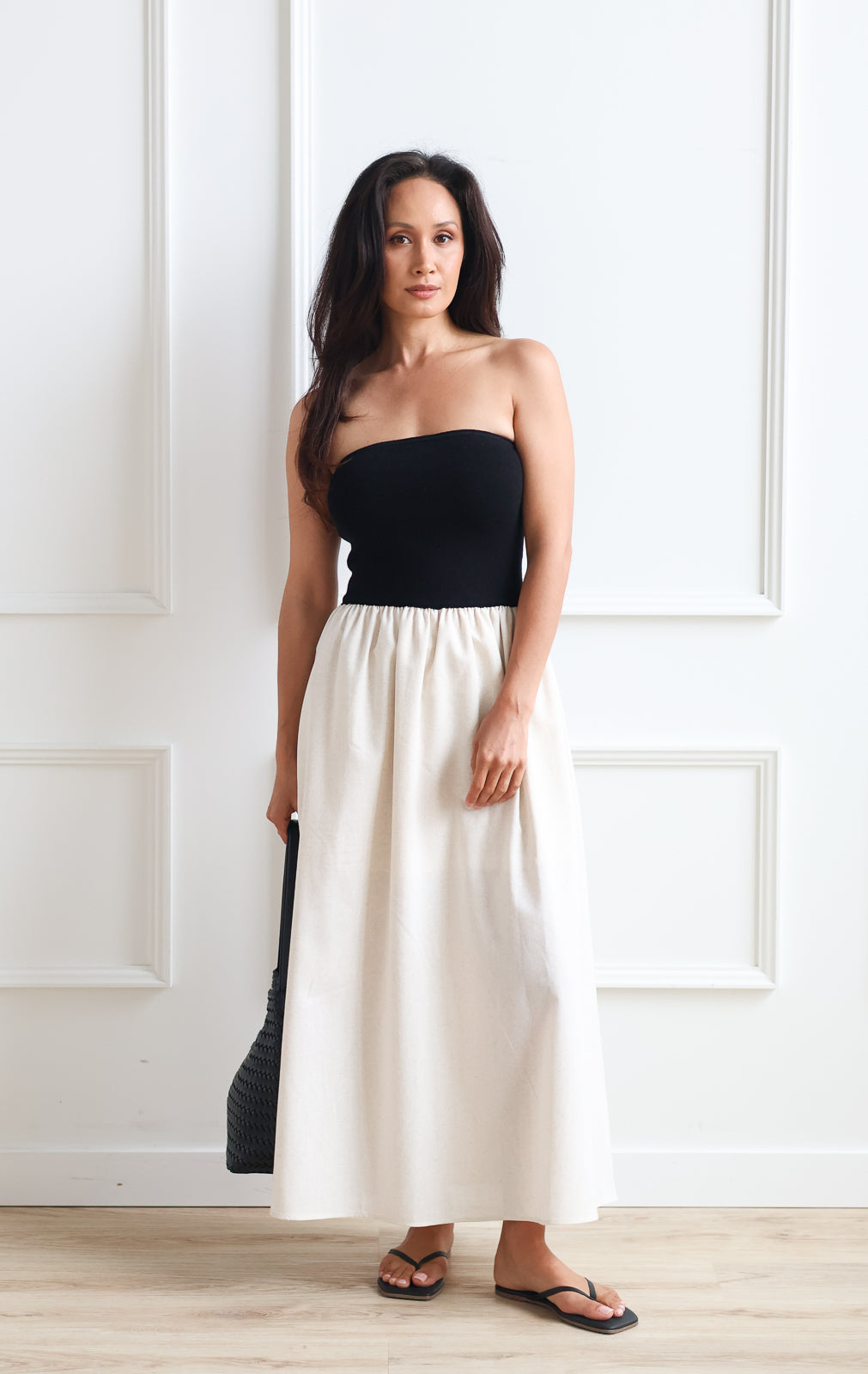 Valentina Mixed Media Midi