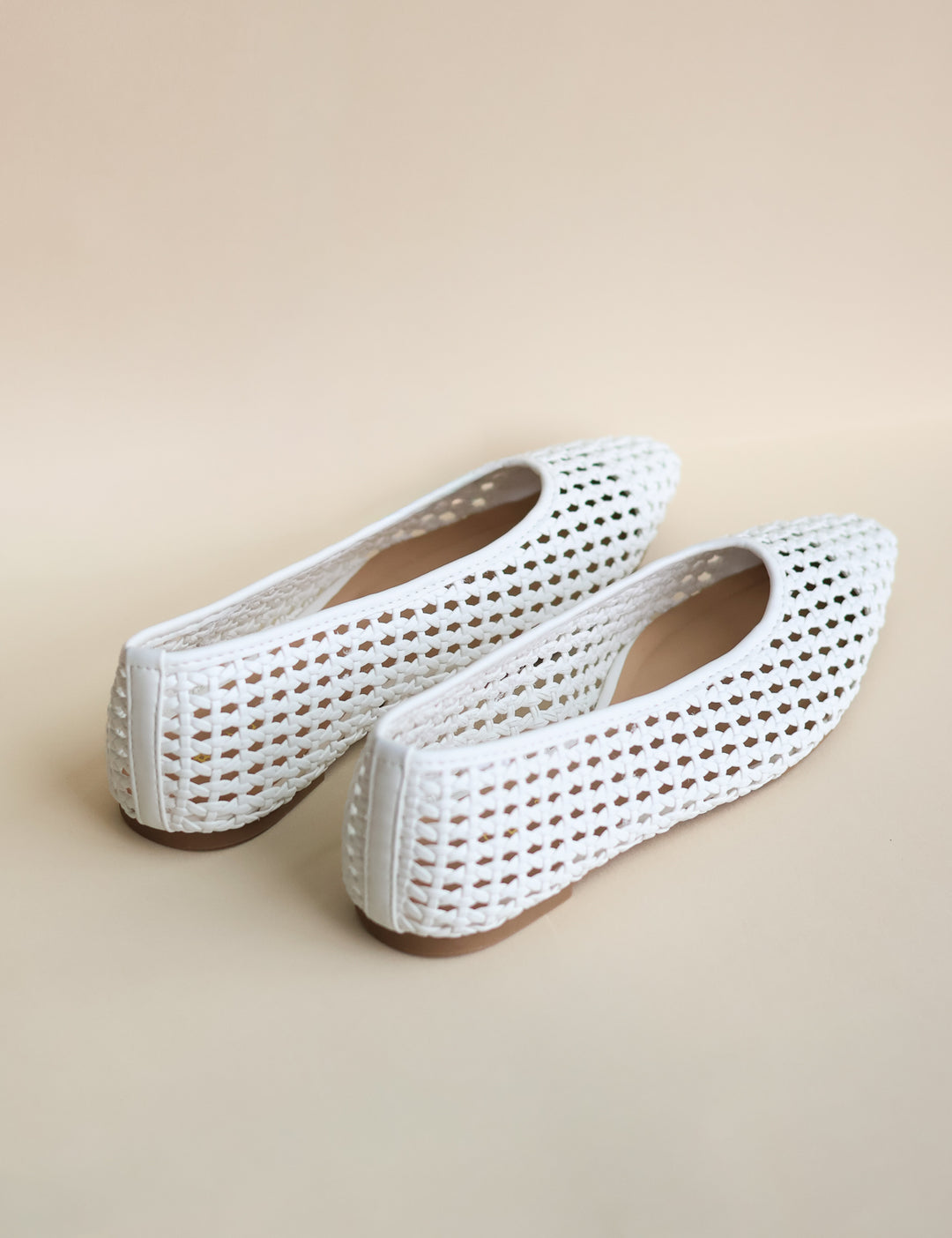 Highway Woven Ballet Flat - Shell