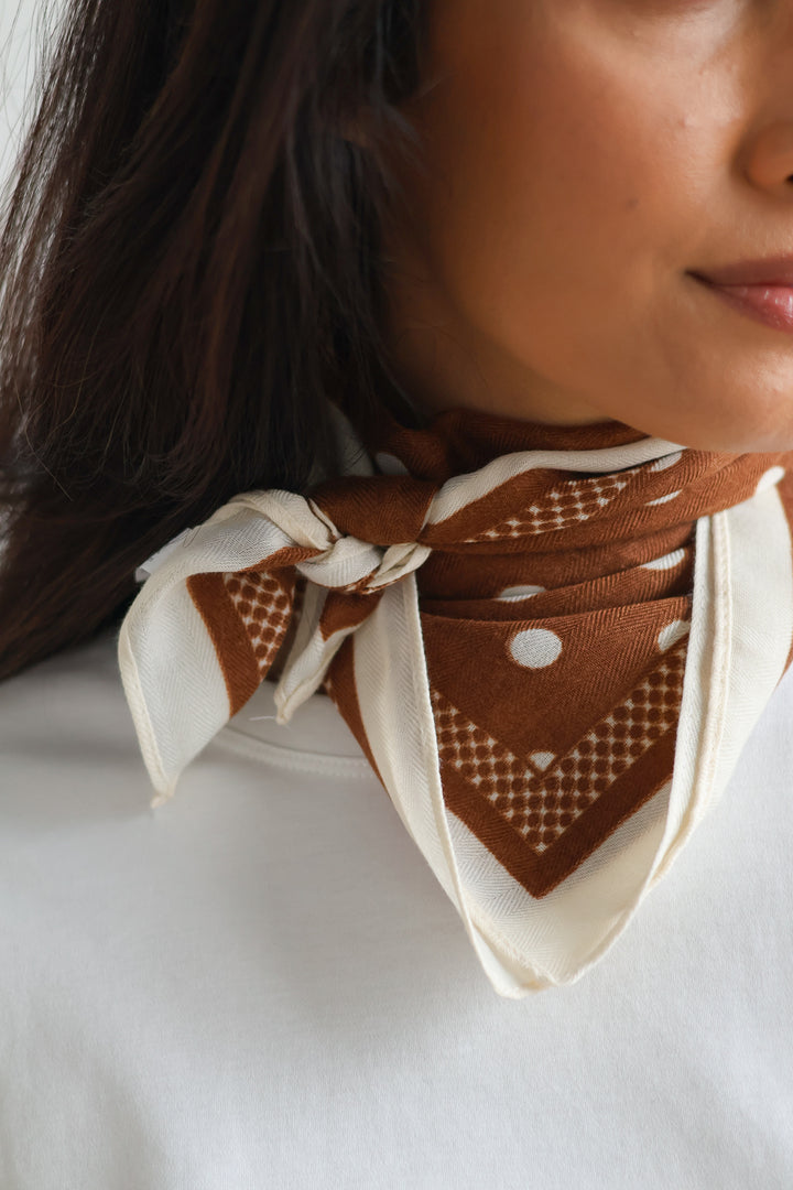 Capri Polka Dot Scarf