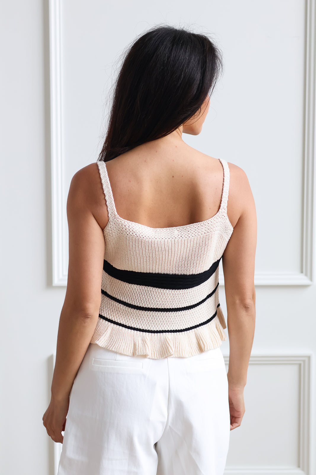 Sabrina Crochet Tank
