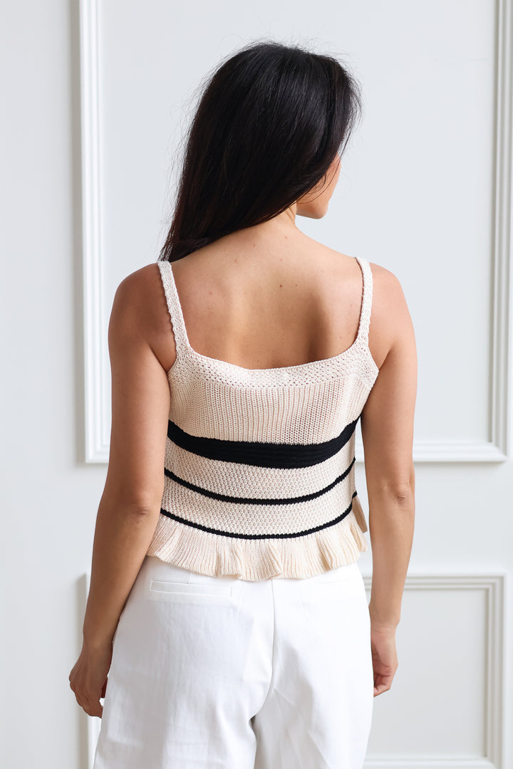 Sabrina Crochet Tank
