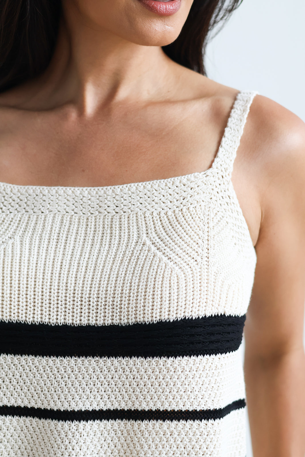 Sabrina Crochet Tank