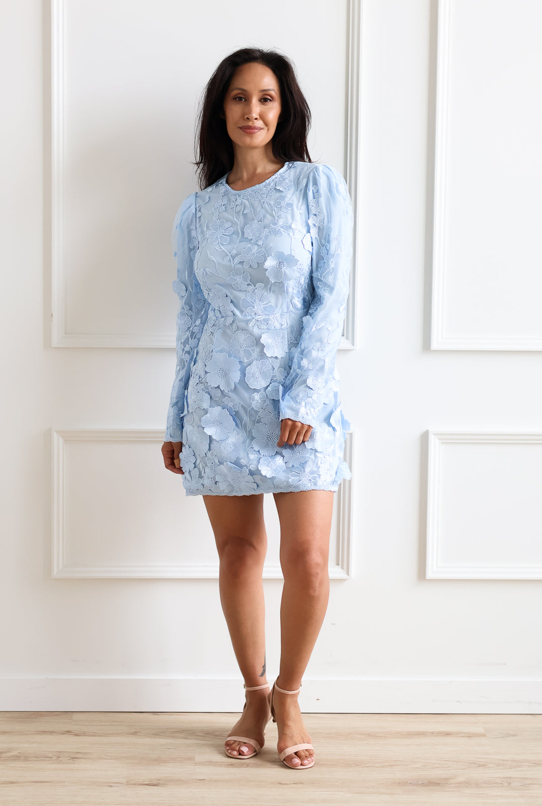 The Ella Floral Applique Mini