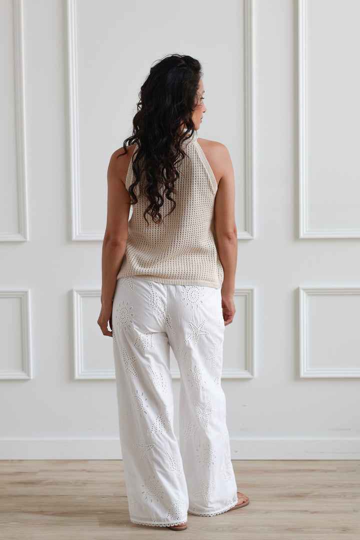 Sea Breeze Crochet Tank