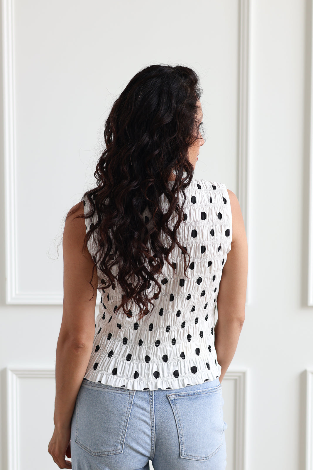 Natalie Ruched Tank Top