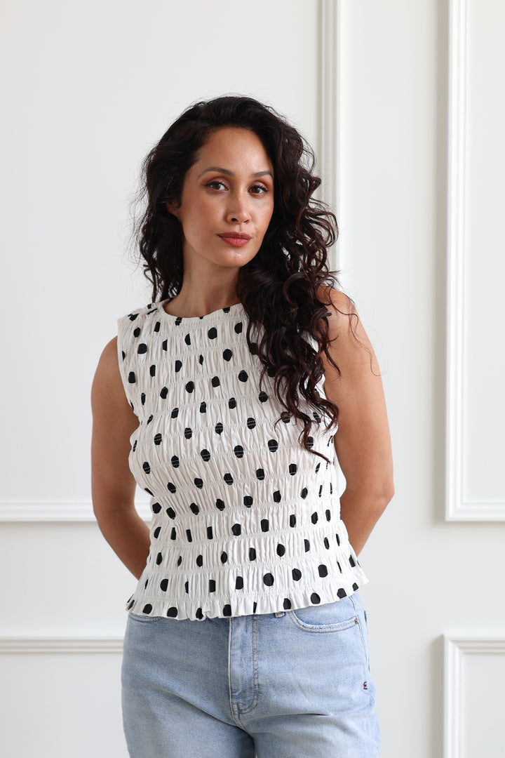 Natalie Ruched Tank Top