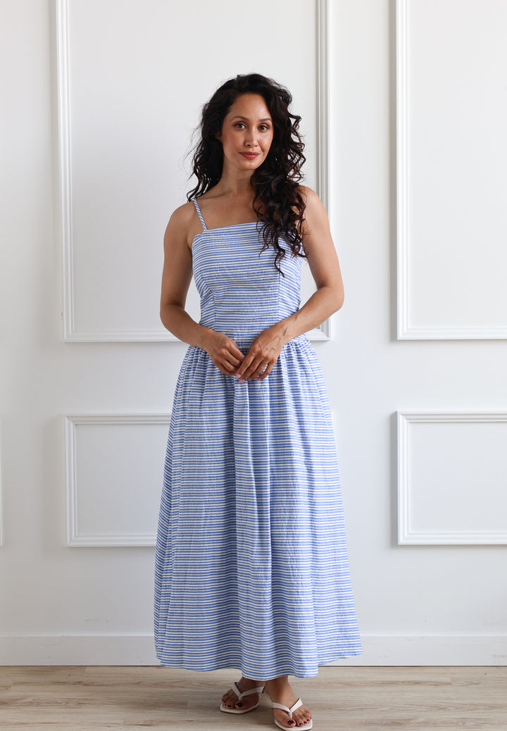 Aster Stripe Midi