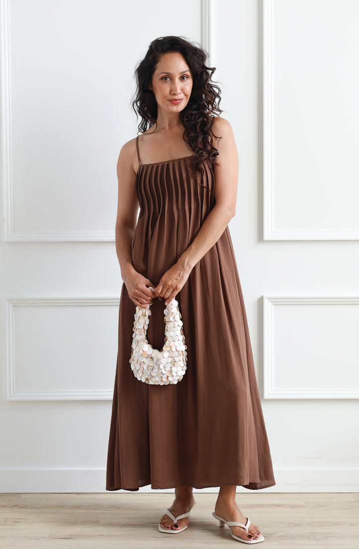 Pintuck Maxi - Coco